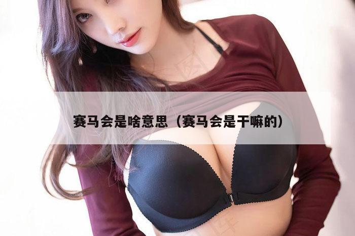 赛马会是啥意思（赛马会是干嘛的）